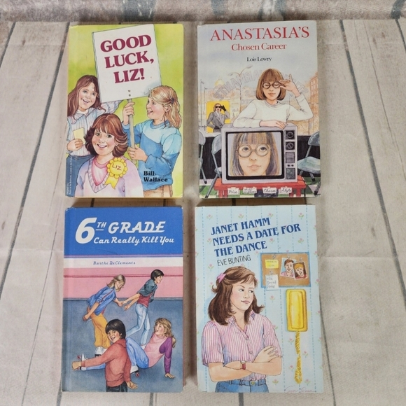 Vintage 1980s Set of 8 Hardcover Weekly Reader Books School Elementary - Picture 2 of 10